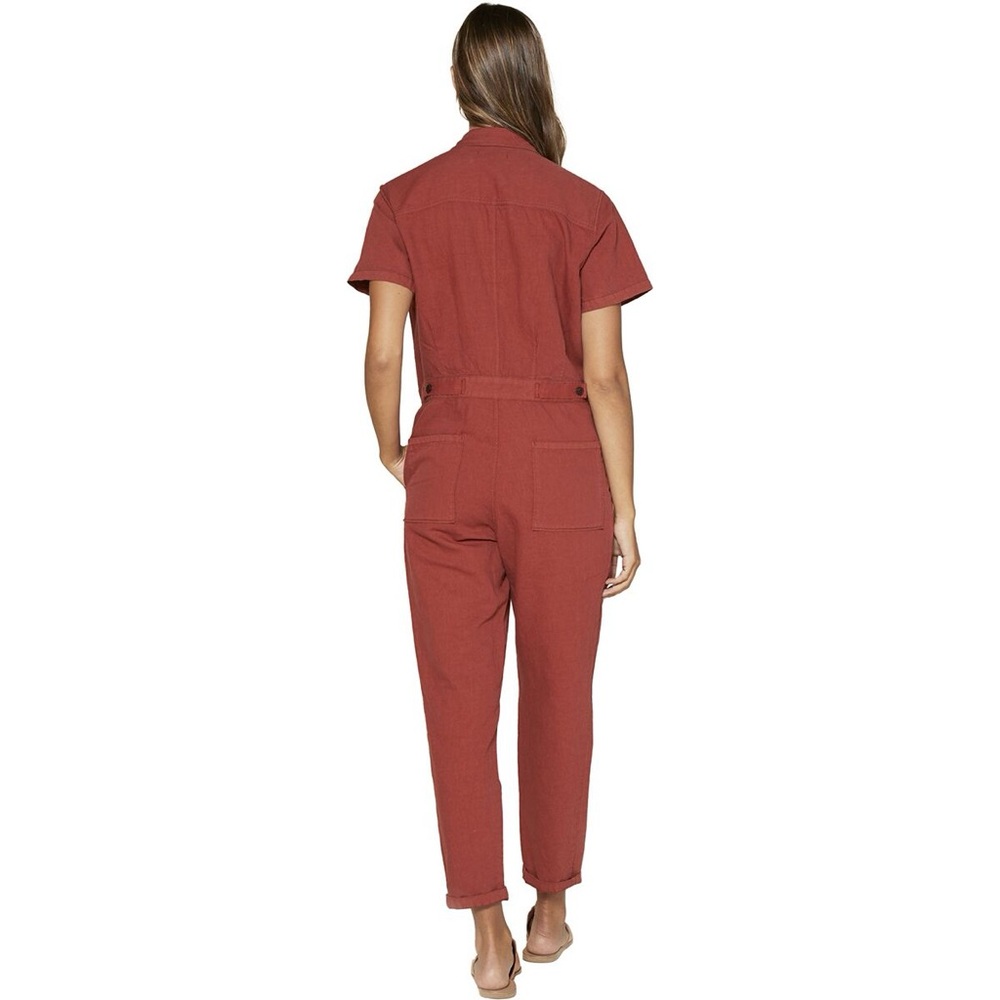 Like new Outerknown S.E.A. Jumpsuit in Henna - Picture 2 of 10